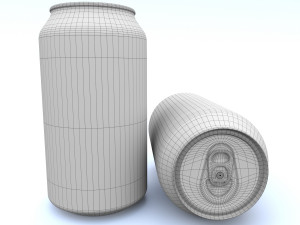beverage can 187 ml 3D 模型