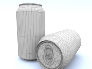 beverage can 187 ml 3D 模型