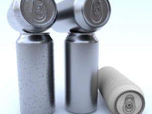beverage can 250 ml 3D Model