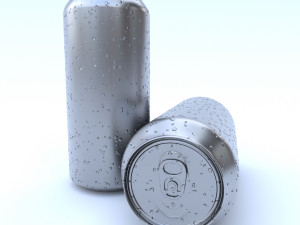 beverage can 250 ml 3D Model