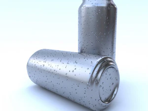 beverage can 250 ml 3D Model