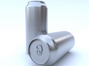 beverage can 250 ml 3D Model