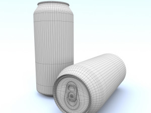 beverage can 250 ml 3D Model