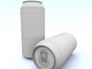 beverage can 250 ml 3D Model
