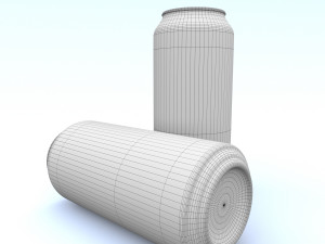 beverage can 250 ml 3D Model