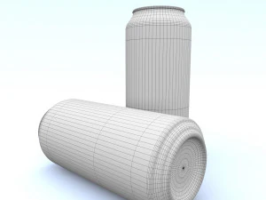 beverage can 250 ml 3D Model