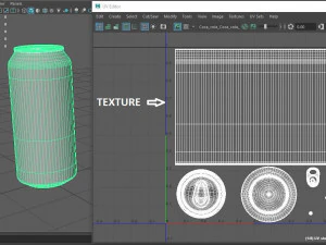 beverage can 250 ml 3D Model