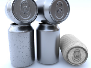 beverage can 330 ml 3D Model