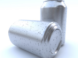 beverage can 330 ml 3D Model