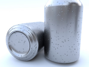 beverage can 330 ml 3D Model