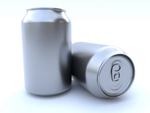 beverage can 330 ml 3D Model