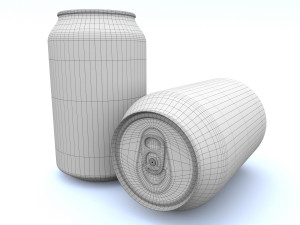 beverage can 330 ml 3D Model