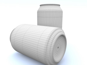beverage can 330 ml 3D Model