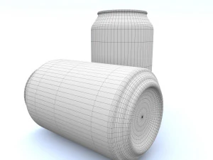 beverage can 330 ml 3D Model