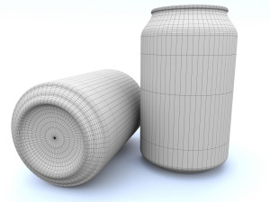 beverage can 330 ml 3D Model