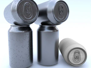 beverage can 355 ml 3D Model