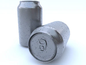 beverage can 355 ml 3D Model