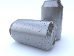 beverage can 355 ml Modèle 3D