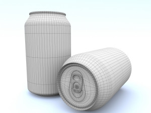 beverage can 355 ml Modèle 3D