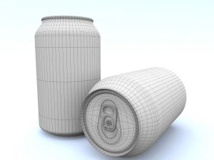 beverage can 355 ml 3D Model
