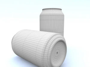 beverage can 355 ml 3D Model
