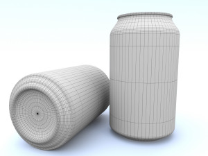 beverage can 355 ml Modèle 3D