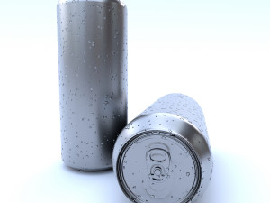 beverage can 355 long ml 3D Model