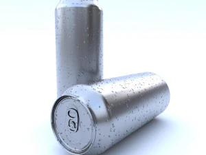 beverage can 355 long ml 3D Model
