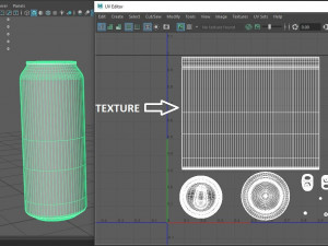 beverage can 355 long ml 3D Model