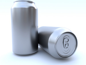 beverage can 375 ml 3D Model