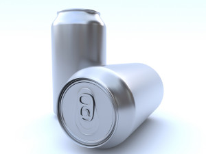 beverage can 375 ml 3D Model