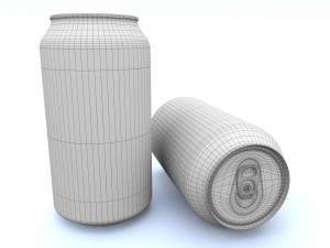 beverage can 375 ml 3D Model