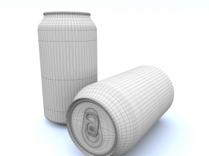 beverage can 375 ml 3D Model