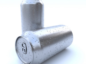 beverage can 440 ml 3Dモデル