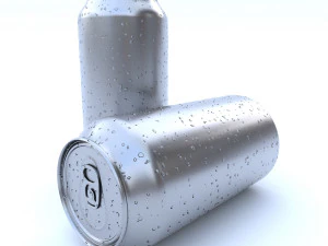 beverage can 440 ml 3D Model