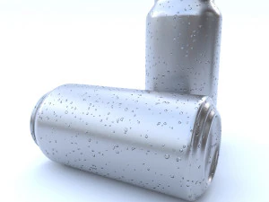 beverage can 440 ml 3D Model