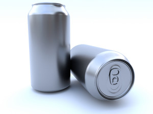beverage can 440 ml 3Dモデル