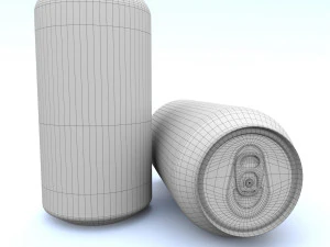 beverage can 440 ml 3D Model