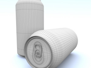 beverage can 440 ml 3Dモデル