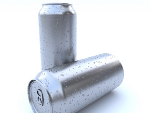 beverage can 473 ml 3D Model