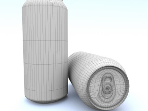 beverage can 473 ml 3D Model