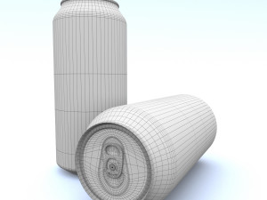 beverage can 473 ml 3D Model