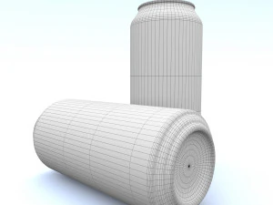 beverage can 473 ml 3D Model