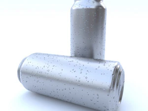 beverage can 500 ml 3D Model