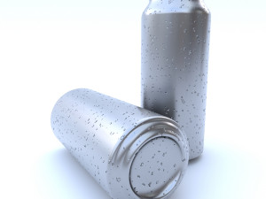 beverage can 500 ml 3D Модель