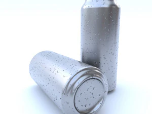 beverage can 500 ml 3D Model
