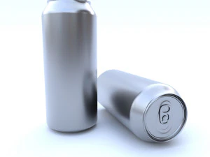 beverage can 500 ml 3D Model