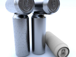 beverage can 568 ml 3D Model