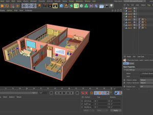 office cartoon 02 3D Model