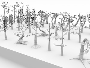 trees pack - 02 Modelo 3D